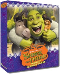 Shrek the Third Trading Card Binder with Sell Sheet