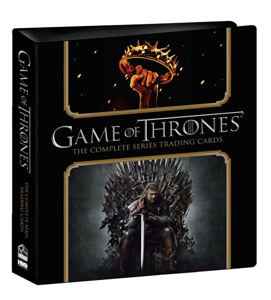 Game of Thrones Complete Series 3-Ring Card Binder Album with P1 Promo