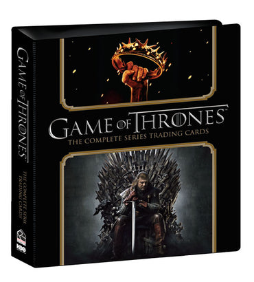 Game of Thrones Complete Series 3-Ring Card Binder Album with Promo