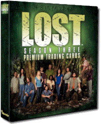 Lost Season 3 Trading Card Binder Album with Sell Sheet