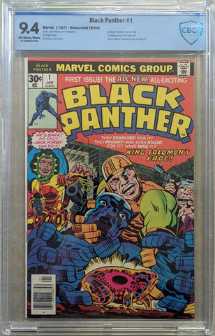 Black Panther #1 (1977) Graded CBCS 9.4 not CGC