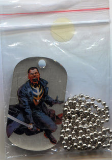 Marvel Dossier Dog Tags Chain Necklace Blade 38 of 55