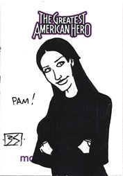 Greatest American Hero March of Dimes Blair Shedd Sketch Card ver. 2