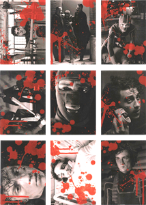 Kick Ass B&W Bloody Complete 9 Card Chase Set