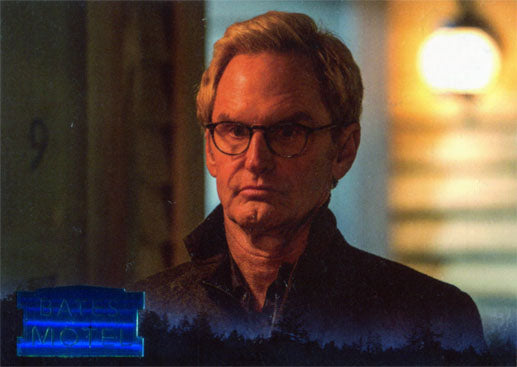 Bates Motel Blue Foil Base 10 Parallel Chase Card