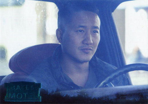 Bates Motel Blue Foil Base 11 Parallel Chase Card