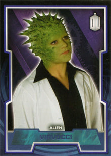 Doctor Who 2015 Blue Foil Base 114 Parallel Card #082 of 199