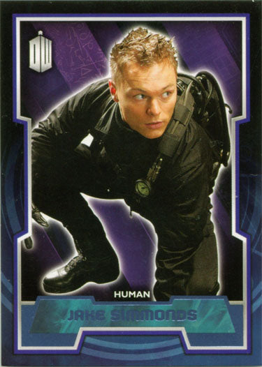 Doctor Who 2015 Blue Foil Base 133 Parallel Card #134 of 199
