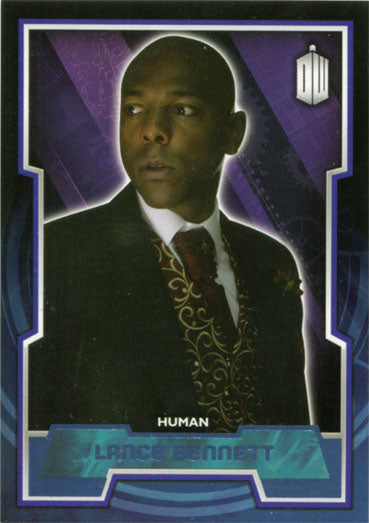 Doctor Who 2015 Blue Foil Base 136 Parallel Card #116 of 199