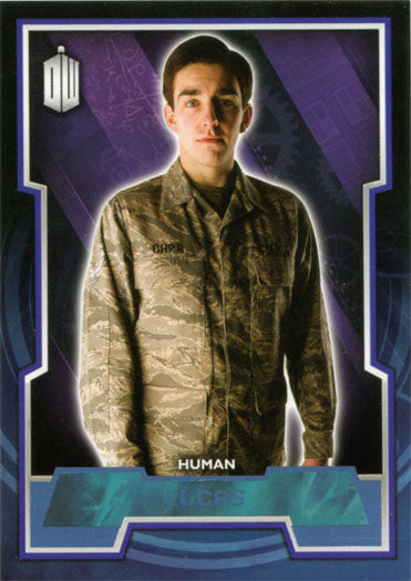 Doctor Who 2015 Blue Foil Base 138 Parallel Card #177 of 199