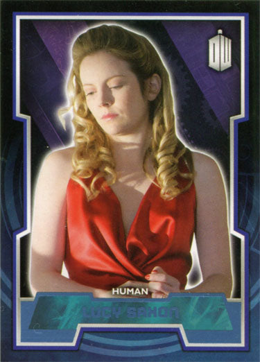 Doctor Who 2015 Blue Foil Base 139 Parallel Card #065 of 199