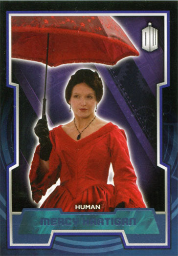 Doctor Who 2015 Blue Foil Base 141 Parallel Card #160 of 199