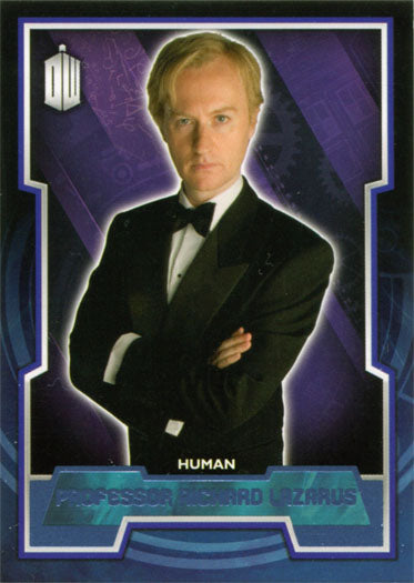 Doctor Who 2015 Blue Foil Base 149 Parallel Card #054 of 199