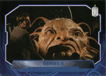 Doctor Who 2015 Blue Foil Base 195 Parallel Card #013 of 199