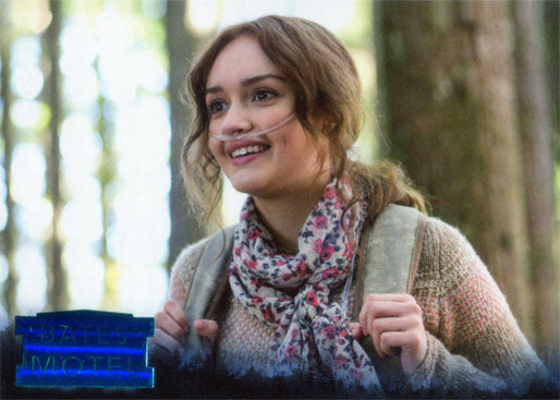 Bates Motel Blue Foil Base 7 Parallel Chase Card