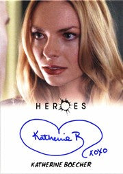 Heroes Archives Autograph Card Katherine Boecher as Alena