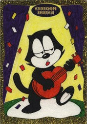 Breygent Cartoon Sketch Card by Dan Borgonos of Felix the Cat