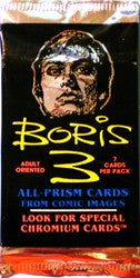 Boris Series 3 Factory Sealed Trading Card Pack