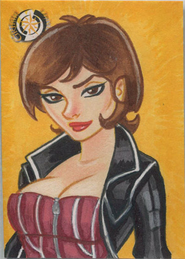 Grimm Universe 5finity 2018 Sketch Card by William Donley III