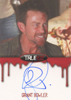 True Blood Premiere Edition Autograph Card by Grant Bowler as Cooter
