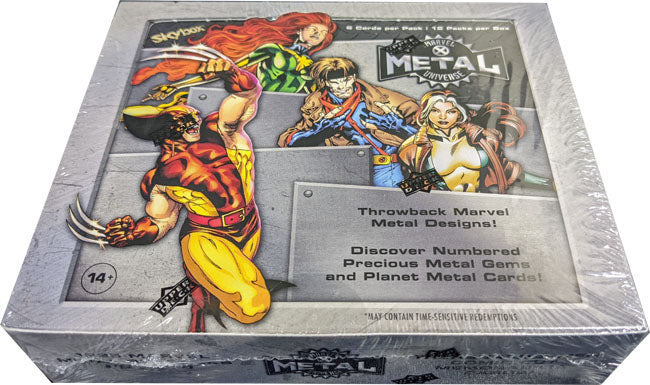 2021 Upper Deck Marvel X-Men Metal Universe Trading Card Box