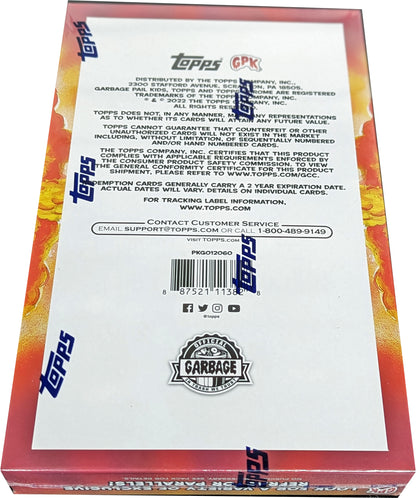 2022 Topps Garbage Pail Kids Chrome Hobby Box GPK Original Series 5