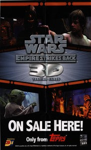 Star Wars ESB 3D Widevision Box Topper Folded Poster