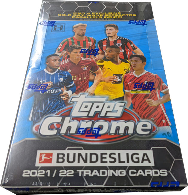 2021-22 Topps Chrome Bundesliga Soccer Hobby Box