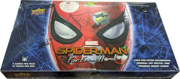 2019 Upper Deck Marvel Spider-Man Far From Home Trading Card Box