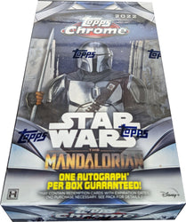 Topps 2022 Star Wars The Mandalorian Chrome Beskar Hobby Box