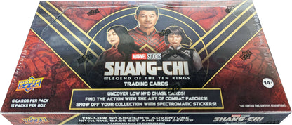 Shang-Chi And The Legend Of The Ten Rings Factory Sealed Hobby Box