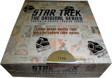 Star Trek TOS Portfolio Prints Factory Sealed Trading Card Box