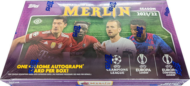 : 2021-22 Topps UEFA Champions League Soccer Hobby Box (24  Packs/8 Cards: 18 Inserts)