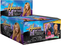 Hannah Montana Factory Sealed Trading Card Sticker Box