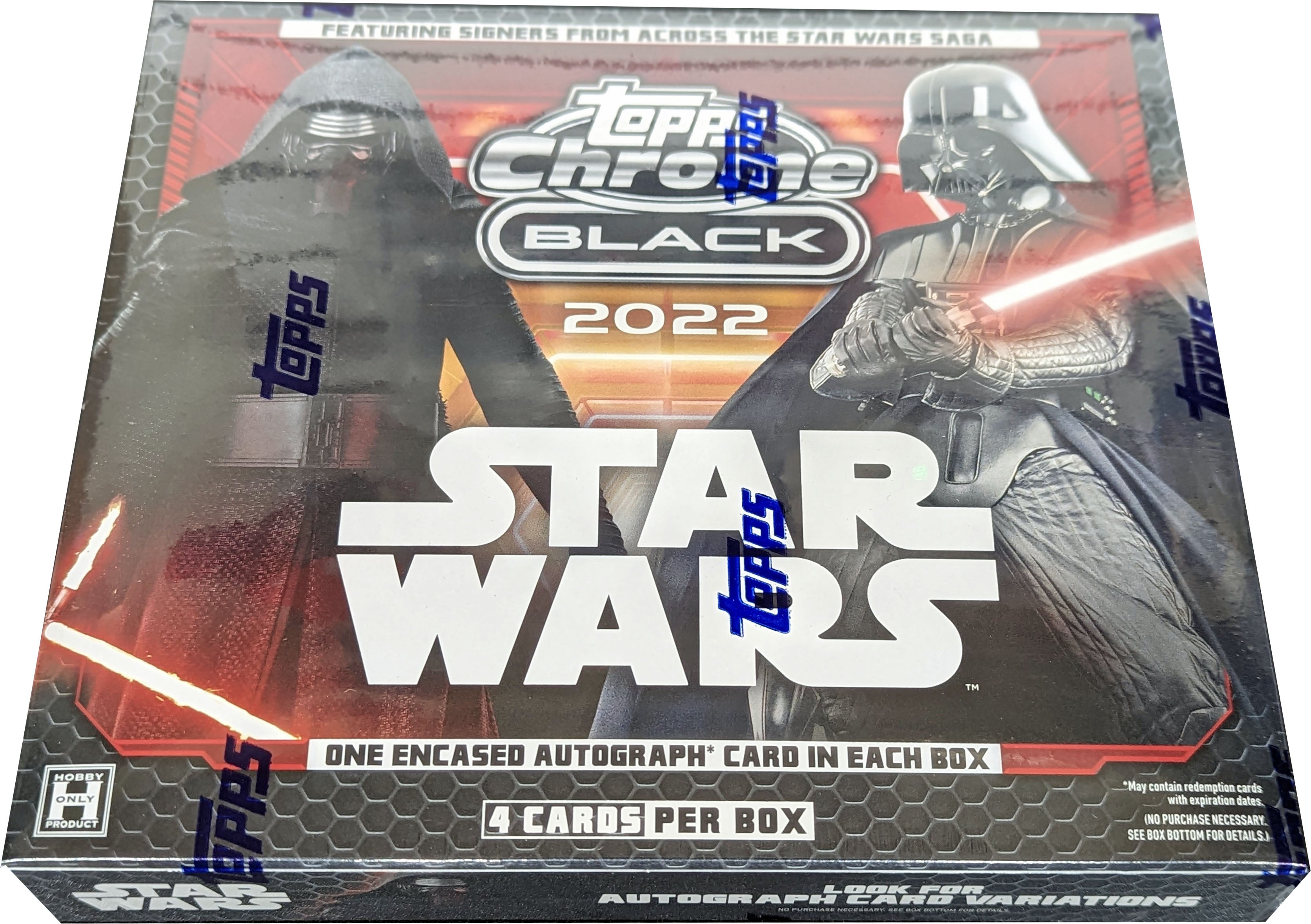 Topps 2022 Star Wars Chrome Black Hobby Box