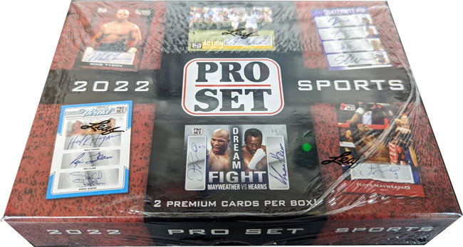 Leaf 2022 Pro Set Sports Hobby Box