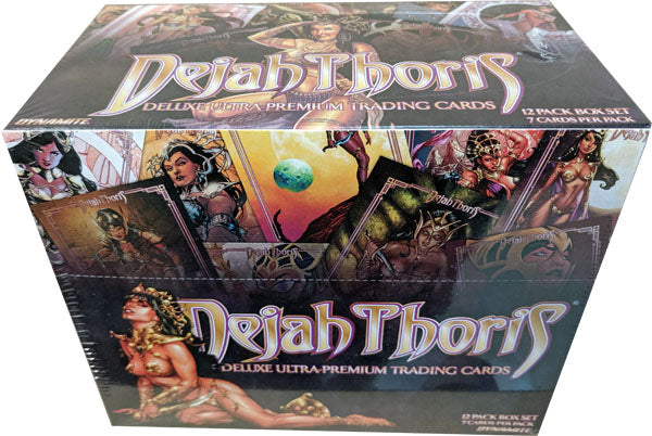 Dynamite Dejah Thoris 2019 Deluxe Ultra Premium Trading Card Box of 12 Packs