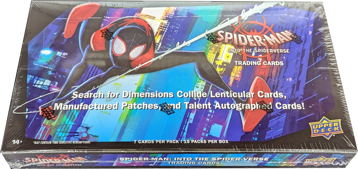 2022 Upper Deck Marvel Spider-Man Into The Spider-Verse Hobby Box