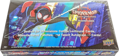 2022 Upper Deck Marvel Spider-Man Into The Spider-Verse Hobby Box