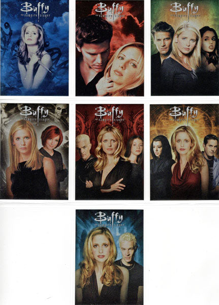 Buffy Ultimate Collectors Series 2 Montage Card Set C1-C7