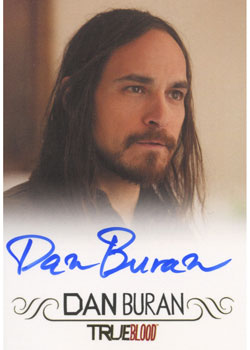 True Blood Premiere Edition Autograph Card by Dan Buran (Full Bleed)