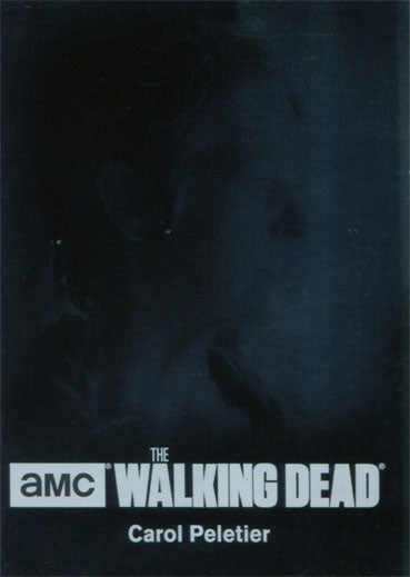 Walking Dead Season 4 Part 1 Character Bios C05 Silver Parallel Carol 48/99