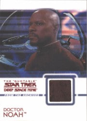 Quotable Star Trek Deep Space Nine C10 Dr Noah Costume Card