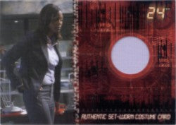 Twenty Four Season 4 C11 #66 Aisha Tyler Costume Card