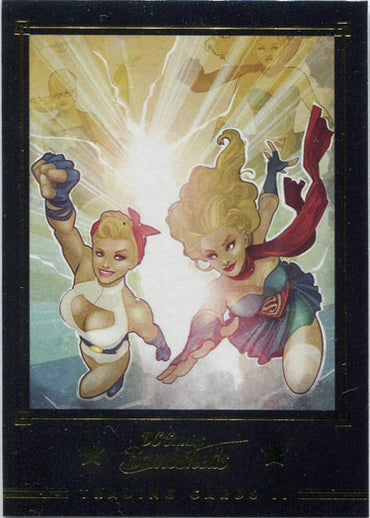 DC Bombshells 2 II Gold Deco Foil Bombshells Covers Chase Card C4 Issue #29