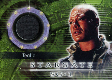 Stargate SG-1 Season 4 Costume Wardrobe Chase Card C5 Tealc