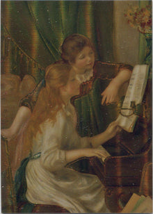 Masterpiece Collection Chromium Chase Card C6 Young Girls At The Piano