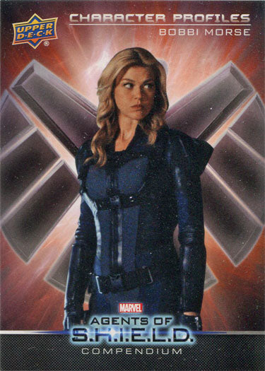 Marvel Agents of SHIELD Compendium Character Profiles Card CB-10 Bobbi Morse