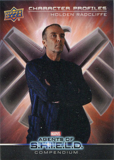 Marvel Agents of SHIELD Compendium Character Profiles Card CB-18 Holden Radclife