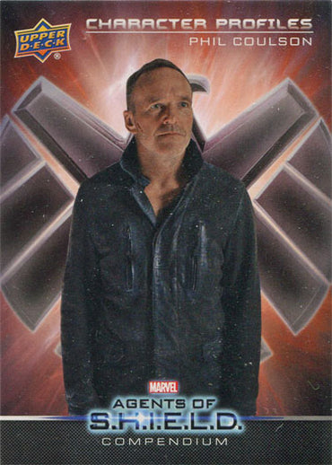 Marvel Agents of SHIELD Compendium Character Profiles Card CB-1 Phil Coulson